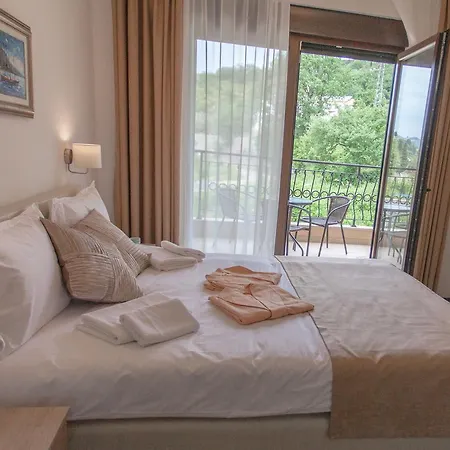 Ferienwohnung Rosmarino Sveti Stefan Exterior foto